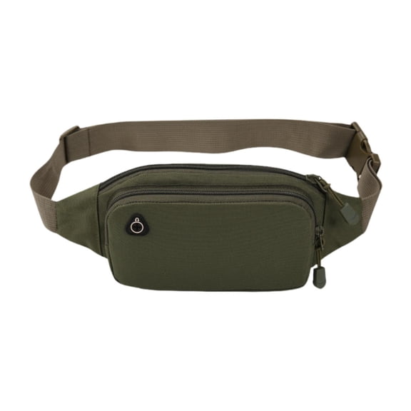 EHJRE Fanny Pack Belt Bag for Men Women Waterproof Crossbody Bag Daypack Chest Bag for Green