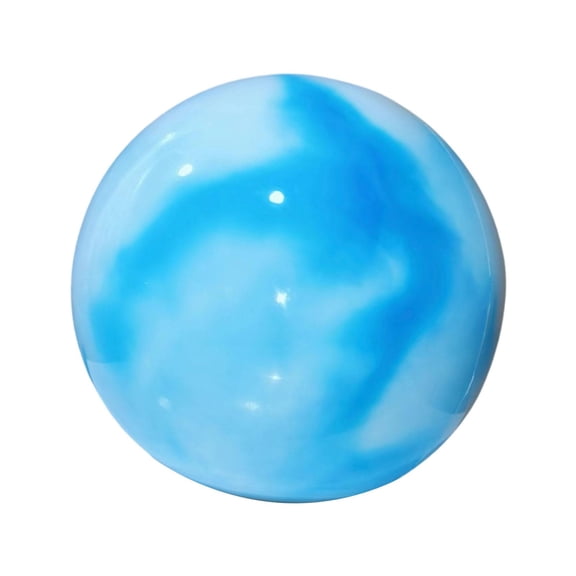 EHJRE Fitness Ball 18cm PVC Rhythmic Gymnastic Ball Dance Practice Inflatable Exercise Cloud Blue