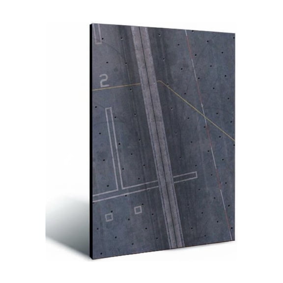 EHJRE Flight Deck Base Display Platform Model Stand Textured Catapult Section Finish for Aircraft Enthusiasts and Diorama Scenes