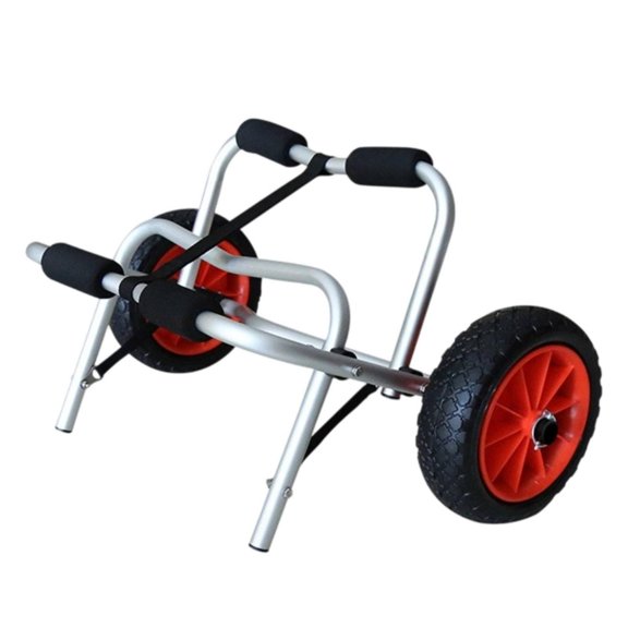 EHJRE Foldable Paddleboard Cart Aluminum Dolly Portable for Beach, Outdoor, Beachgoers