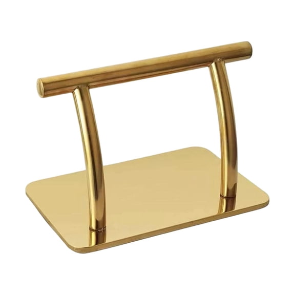 EHJRE Footrest for Hairdressing Chairs, Stainless Steel, Metal, Movable, Stable, Comfortable, Footrest Pedal for Hairdressing Attachment, Accessories