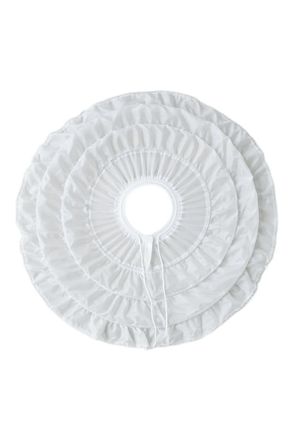 Girl 3 Hoops Petticoat Decor Bustle Trendy Fancy Dress Child Crinoline Skirt for