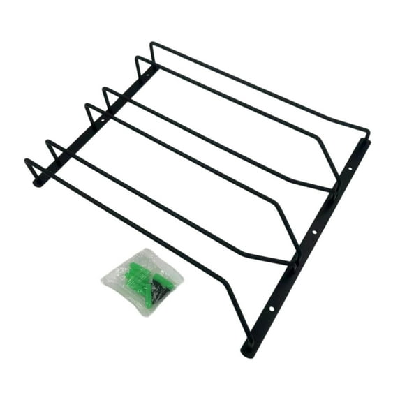 EHJRE Glass Rack Organizer Supplies Glass Holder for Cabinet Kitchen Bar Triple row