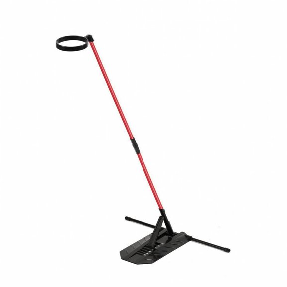 EHJRE Golf Practice Aid with Head-Stability Loop Fiberglass Golf Swing Practice Tool Adjustable for Golfers, Beginners, Driving Range