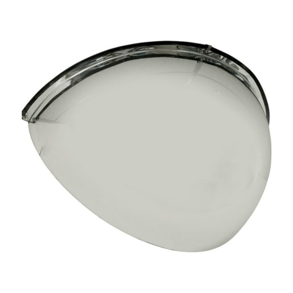 EHJRE Half Convex Mirror Half Dome Mirror Wall Mount s Viewing