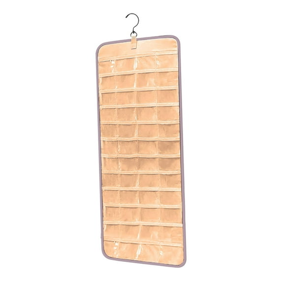 EHJRE Hanging Jewelry Organizer Jewelry Display Organizer for Closet Showcase Door Purple