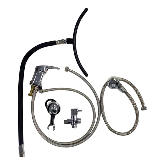 EHJRE Head Spa Equipment Frame Salon Shampoo Bowl Waterfall Frame Massage Hair Head Spa Water Frame Portable Shower Equipment Suitable for Spas Home Use Barber Shops Hair Salons Style B