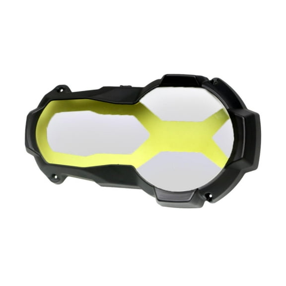 EHJRE Headlight Guard Cover Cover Spare Parts Motorcycle Protector Black Yellow