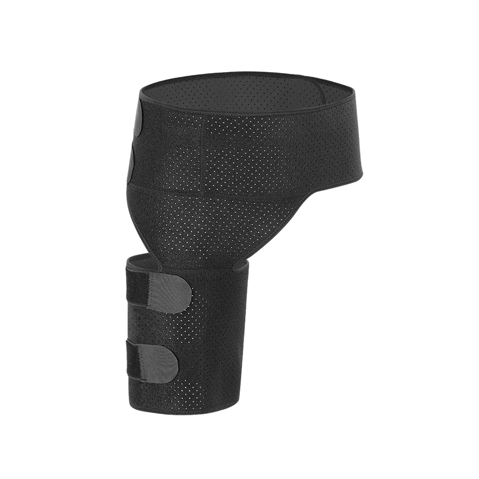 EHJRE Hip Brace Groin Compression Wrap Pulled Quadriceps Thigh Muscle Thigh Compression Sleeve