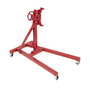 EHJRE Hoist Engine Crane Model Heavy Metal Build with Hanging Chain for RC Garage Scenes and Displays