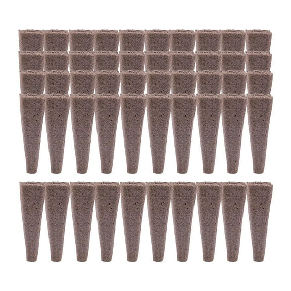 EHJRE Hydroponics Sponges Cone Seedlings Starter Growing Sponges Seedlings Sponges