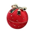 thumbnail image 1 of EHJRE Luxury Round Necklace Pendant Box Shops Jewelry Display Storage Holder Red, 1 of 8