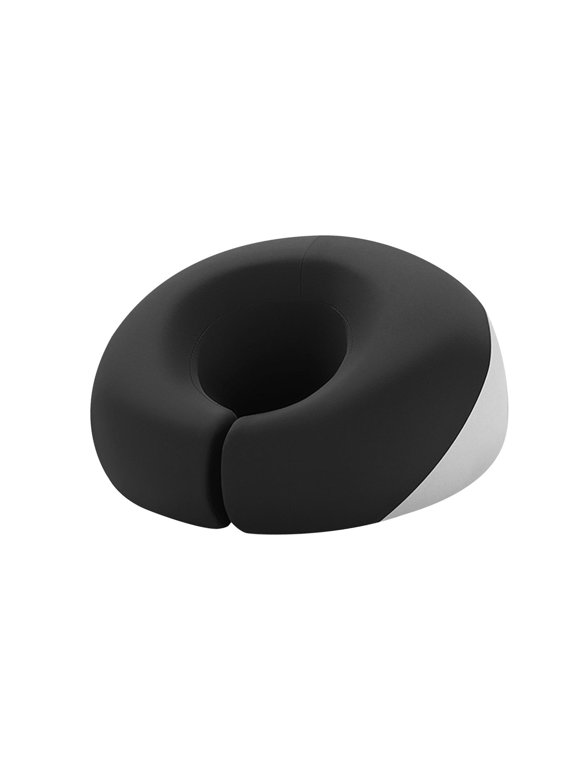 Massage Pillow Napping Pillow Memory Foam Pillow Breathable Multi Use Beauty Salon Pad Face Cradle for SPA Lunch Break Travel Black