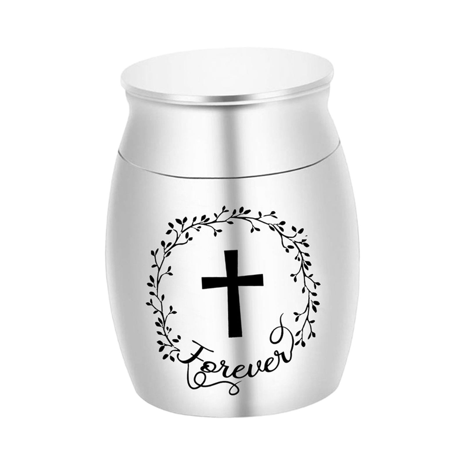 EHJRE Memorial Pets Cremation Urns Memorial Ash Holder Burial Keepsake