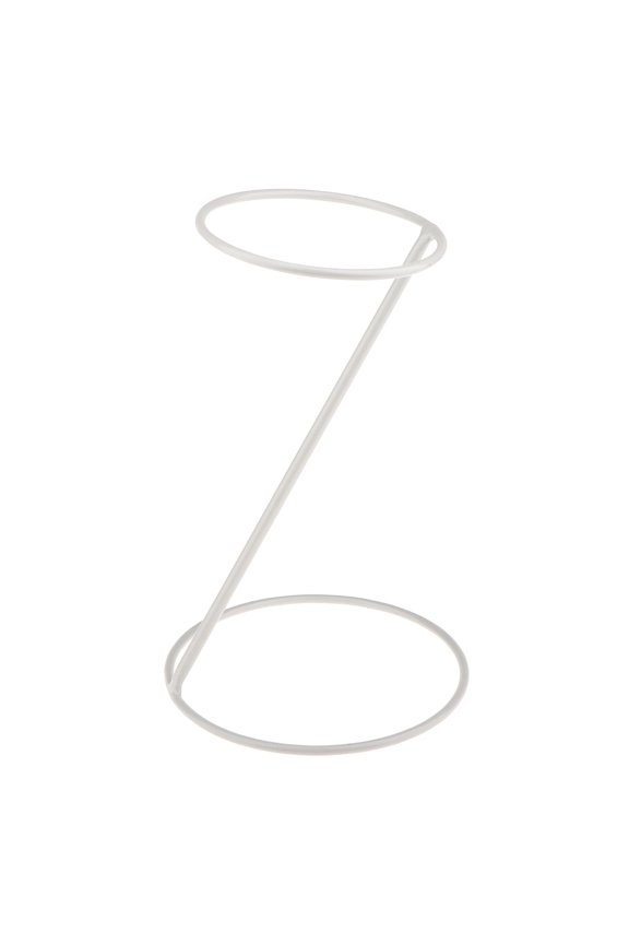 Metal Hat Hair Wigs Display Holder Baseball Sports Storage Organizer Stand rack and shelf Perfect For Clothes Shop, / Hat / Wigs - White, as described