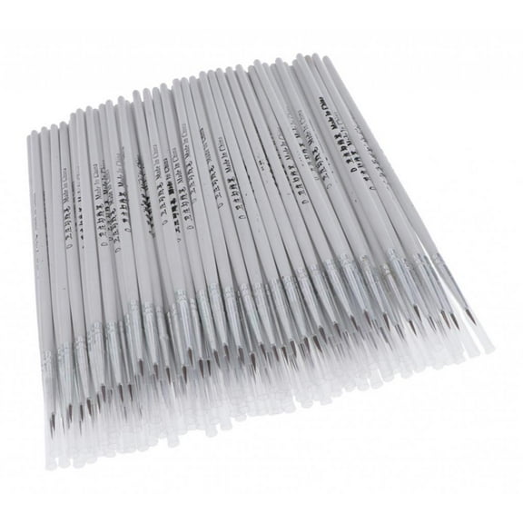 EHJRE Micro Detail Paint Brush Set,100 Tiny Professional Miniature Fine Detail Brushes 7mm