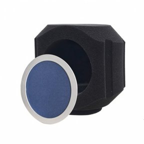 EHJRE Microphone Isolation Baffle Vocal Shield Acoustic Foam Absorbs Echoes and Reverberation for Singers Narrators and Remote Meeting Setups