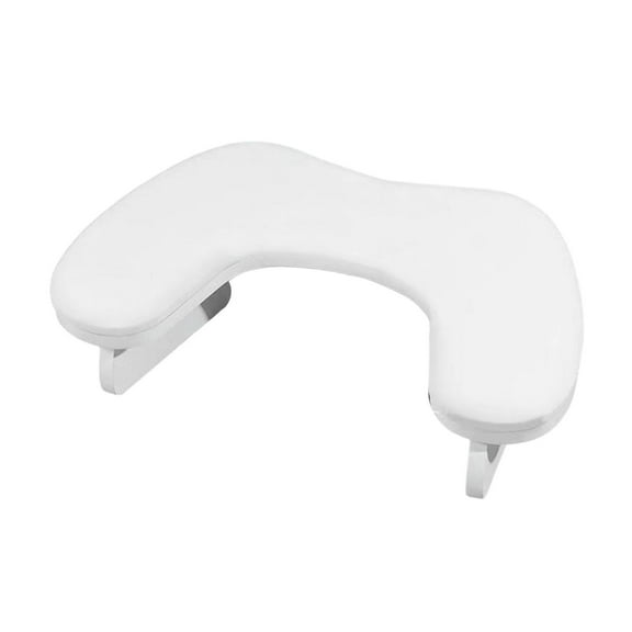 EHJRE Nail Arm Rest Cushion Stand Pad U Shaped Beauty Tool Portable Armrest Manicure Hand Rest for Home Manicurist Nail Salon Girls White