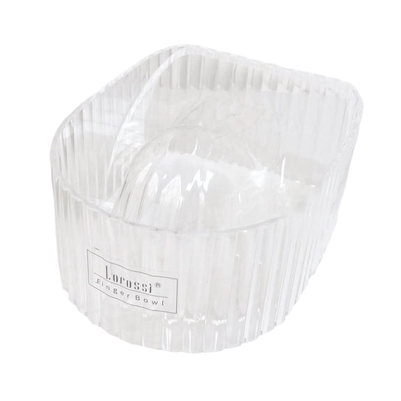 EHJRE Nail Soaking Bowl, Nail Gel Removal Shell Shaped Lightweight Soak Polish Remover for Manicure Nail Cleaning Bathing Women Beginners , Clear