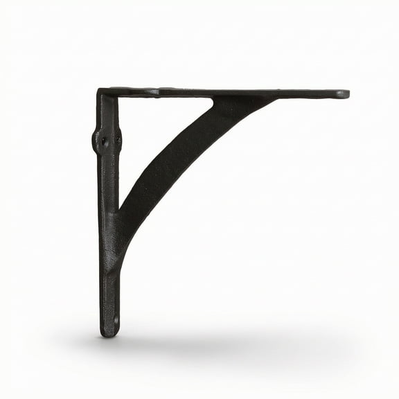 EHJRE Openwork Shelf Bracket Wall Support Hardware Cast Iron with Ornate Scroll Design for Indoor Outdoor Shelving Projects