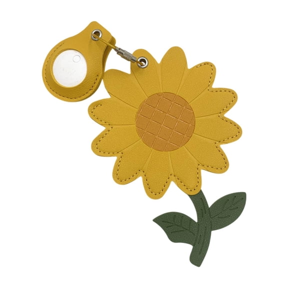 EHJRE PU Leather Luggage Tag Handbags with Name ID Card for Women Men Suitcase Tag