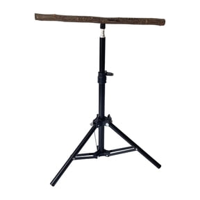 EHJRE Parrot Perch Made of , Floor Stand for Parrots, Multi-purpose, Stable, Height Adjustable, Tripod, Pet Accessories for , Lovebirds, Peace