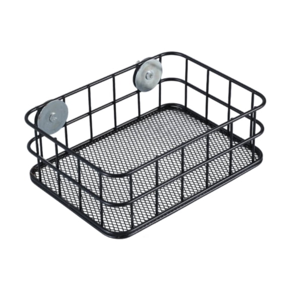 EHJRE Parrot Perch Platform Iron Cage Toy Bird Stand for Parakeets Budgie Cockatoo Black