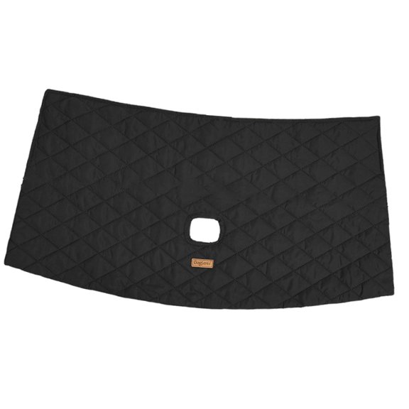 EHJRE Pet Strollers Edge Cover Mat Front Cover Practical Portable Accessory Premium Washable Professional Durability Pets Dirts Mat Black