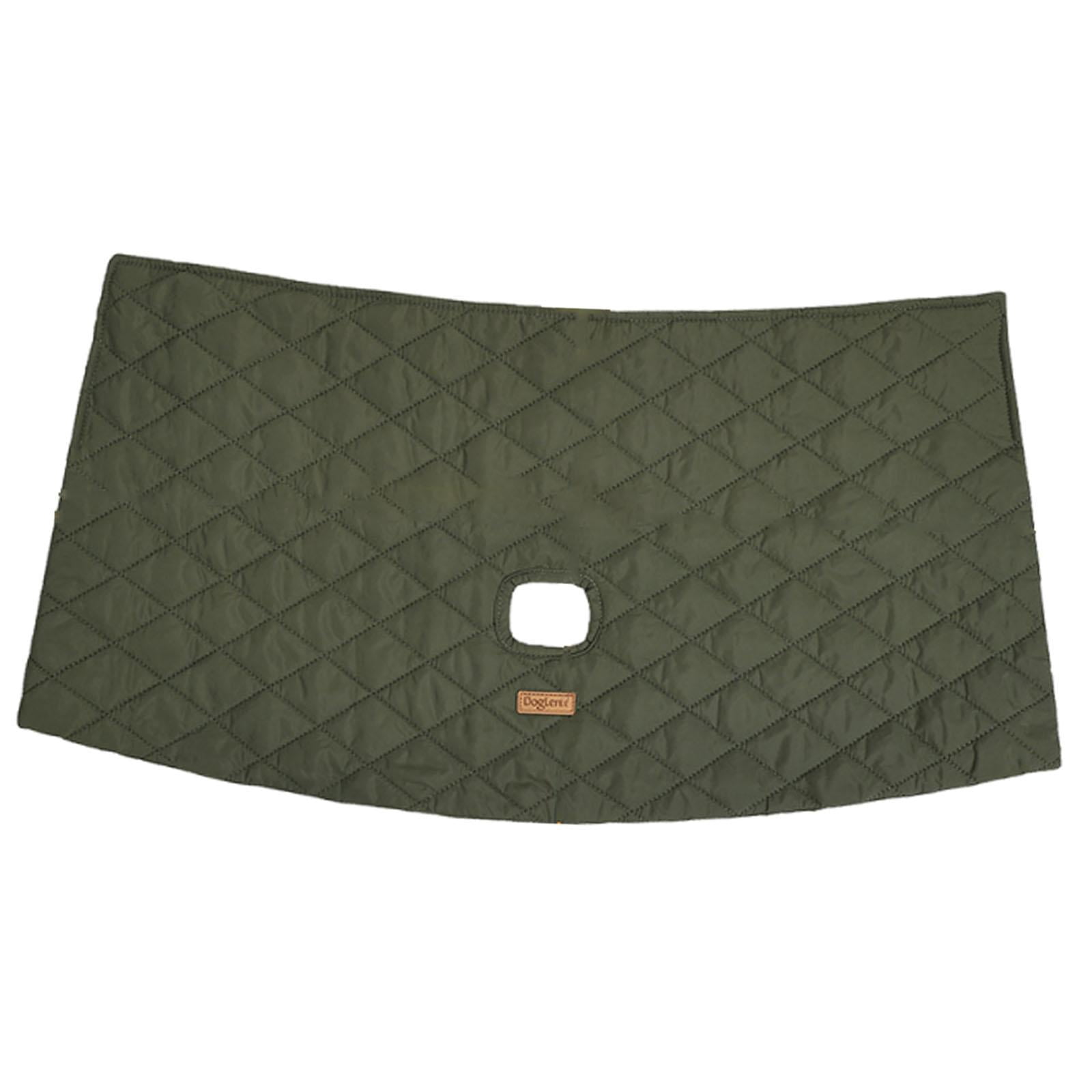 EHJRE Pet Strollers Edge Cover Mat Front Cover Practical Portable Accessory Premium Washable Professional Durability Pets Dirts Mat Green