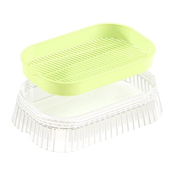EHJRE Planting Tray, Grass Growing Box (no Soil Needed), Grass Growing Tray for Wheatgrass, Grass Growing Tray for The Greenhouse in The Home Garden