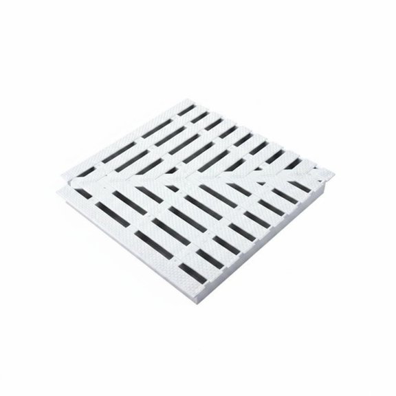 EHJRE Pool Grille Corner Piece ABS Swimming Pool Replacement Part Anti-slip Surface Seamless Grate Connection Suitable for Spa Area Overflow Gutter Drainage