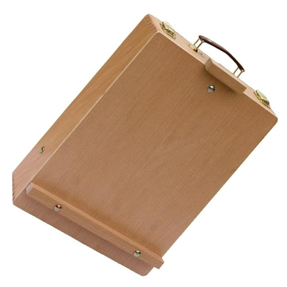 EHJRE Portable Art Supplies Box Easel Storage Case, Foldable