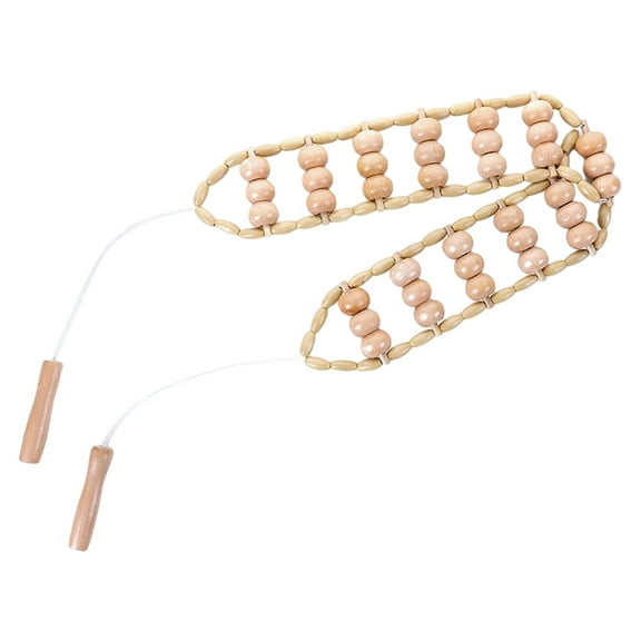 EHJRE Portable Handmade Back Massage Roller Rope.Full Massage Roller Rope Tool for Back, , Neck, Shoulders, Legs, Hip, and Easy to Use