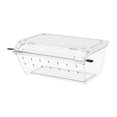 thumbnail image 1 of EHJRE Reptile Breeding Box Breeding Tank Breathable Acrylic Transparent Reptile Terrarium for Silkworm Gerbil Turtle Frogs Scorpion white, 1 of 8