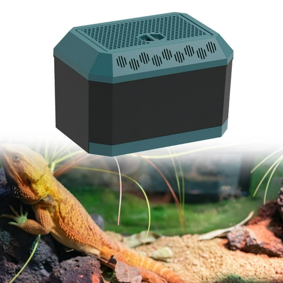 EHJRE Reptile Feeding Box Enclosure Cage Breathable Tank Hatching Case, Reptile Terrarium Animal Habitat Cage for Chameleons Frogs