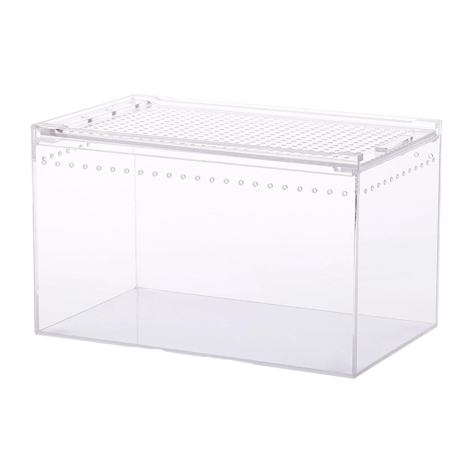 EHJRE Reptile Terrarium Professional Enclosure Cage for Snake Hermit Crabs Lizards