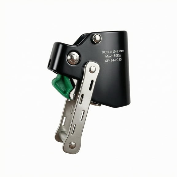 EHJRE Rope Fall Arrester Self-Locking Fall Arrester with Linkage Arms High-Strength Device for Assistance Workers, Climbers, Outdoor Climbing
