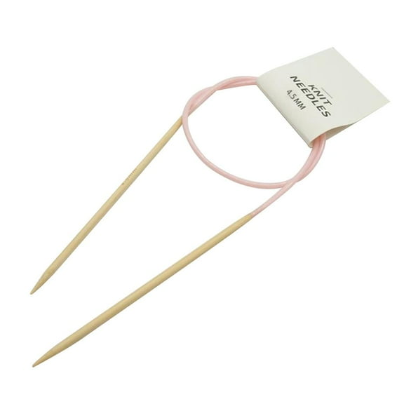 EHJRE Round Circular Knitting Bamboo Accessories Kit 4.5mm