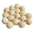 thumbnail image 1 of EHJRE Round Wood Beads 14 MM Unfinished Spacer Beads Natural Craft Loose Beads For DIY 14mm, 1 of 8