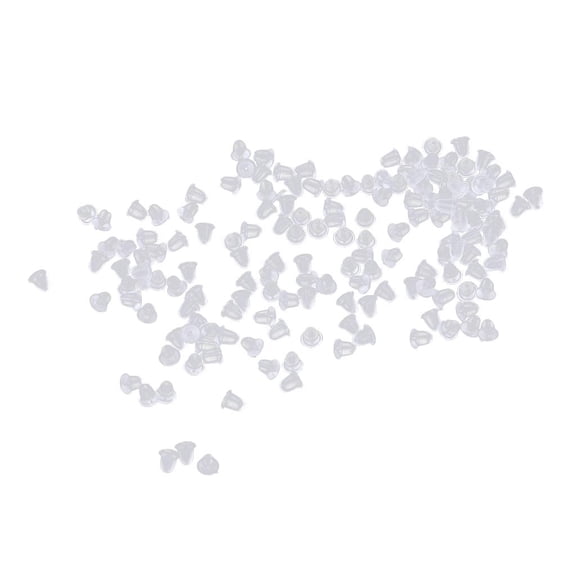 EHJRE Rubber Clutch Earring Back Stopper Replacement for Earring(100pcs,150pcs) - S S