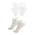 thumbnail image 1 of EHJRE Silicone Gloves and Socks for Women ,SPA Lightweight, Practical for Hands Feet Care, Hands Care Heels Care for Winter, 1 of 8