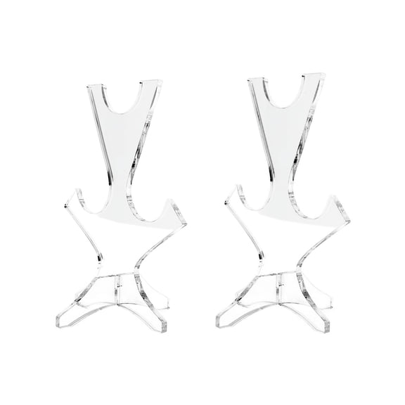 EHJRE Split Display Sheath Display Desktop Saving Space Multipurpose Short Clear
