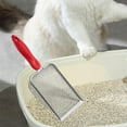 thumbnail image 1 of EHJRE Stainless s Litter s Metal Litter er Kitty es Pet Cleaning Tools Durable Cat Sand Shovels for Kittens Mesh 2.8mmx2.8mm, 1 of 8