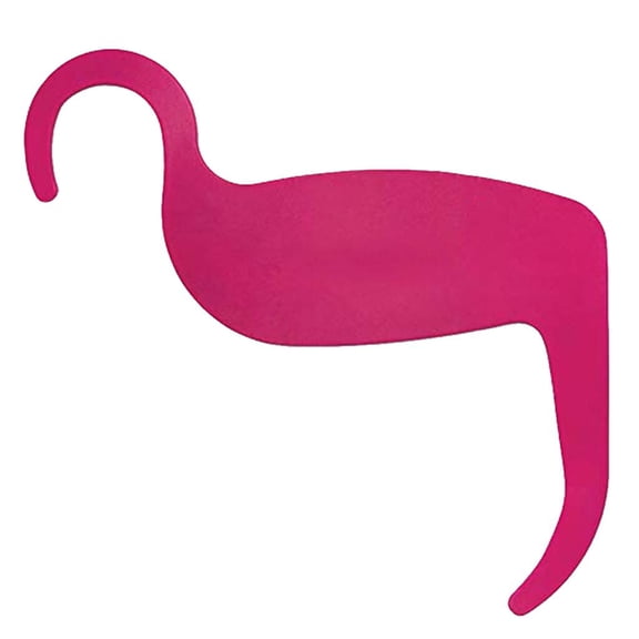 EHJRE Stencil for Makeup Brushes Set - Makeup Template - Sculpted Cheekbone, Defined Jawline, Slim Nose for The Perfect Finish - Rose Red, 12x12x0.2cm