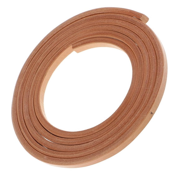 EHJRE Strap Strip for Leather Craft Bag Handle Natural 2 Meters