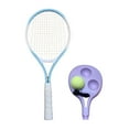 thumbnail image 1 of EHJRE Tennis Ball Self Practice Solo Training Lightweight Tool Tennis Racket Tennis er Set for Park Backyard Blue White, 1 of 9