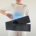 thumbnail image 1 of EHJRE Umbilical Hernia Belt Adjustable for Abdominal Ventral Hernias Navel Hernias 110cmx16cm, 1 of 8