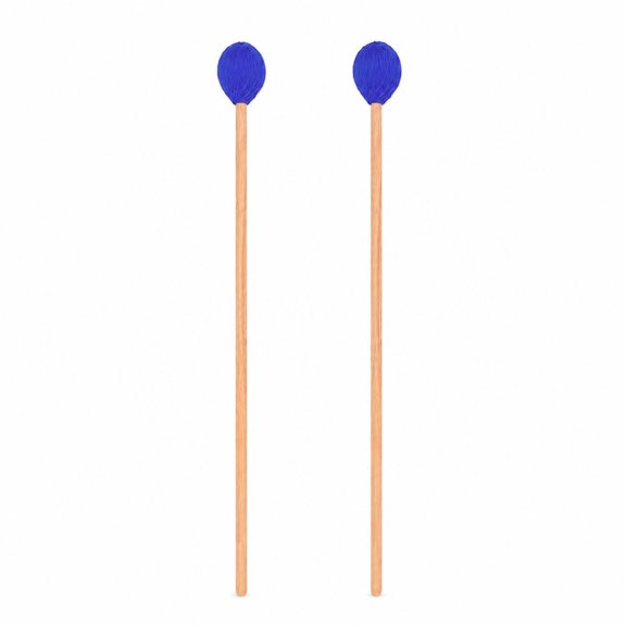 EHJRE Vibraphone Mallet Yarn-wrapped Percussion Mallet Percussion Instrument Maple Wood Handle Yarn Head Precise Control Suitable for Students Practice School Band Beginners Performance