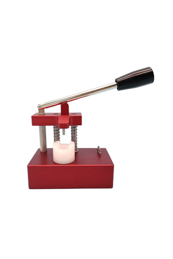 Watch Repair Tool Watch Tube Extractor Watch Stem Remover Red Metal Construction for Precise Manual Control for Watchmakers