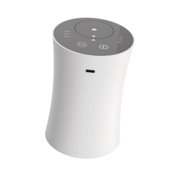 EHJRE Waterless Essential Oil Diffuser Quiet Scent Diffuser Compact Mini Scent Machine White